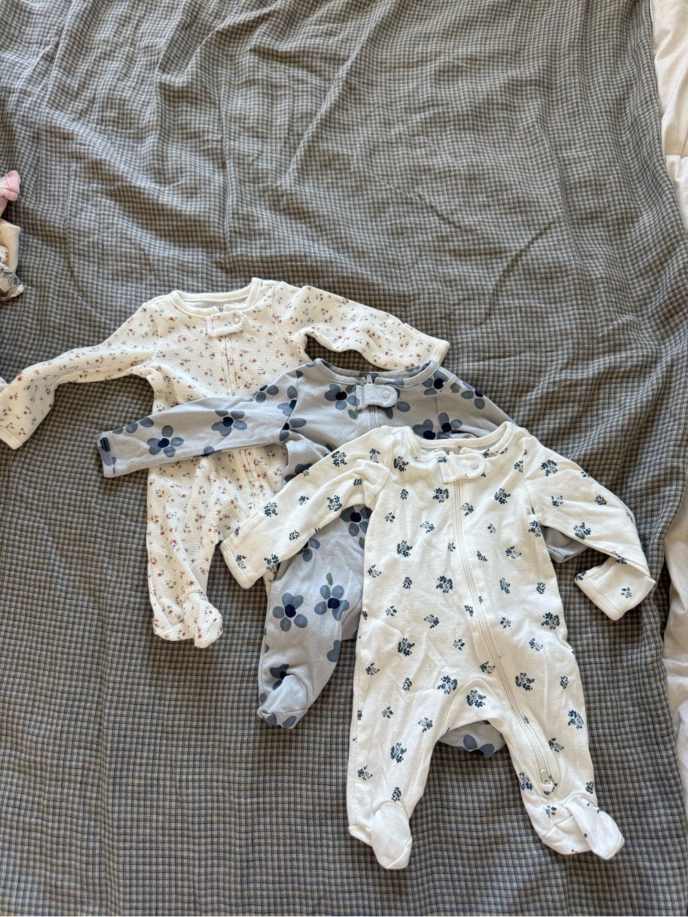 Carter's Floral Footie Sleepers